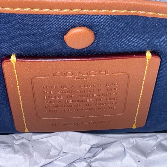 Coach Juliet Shoulder Bag 25 In Signature Denim - Picture 5 of 5